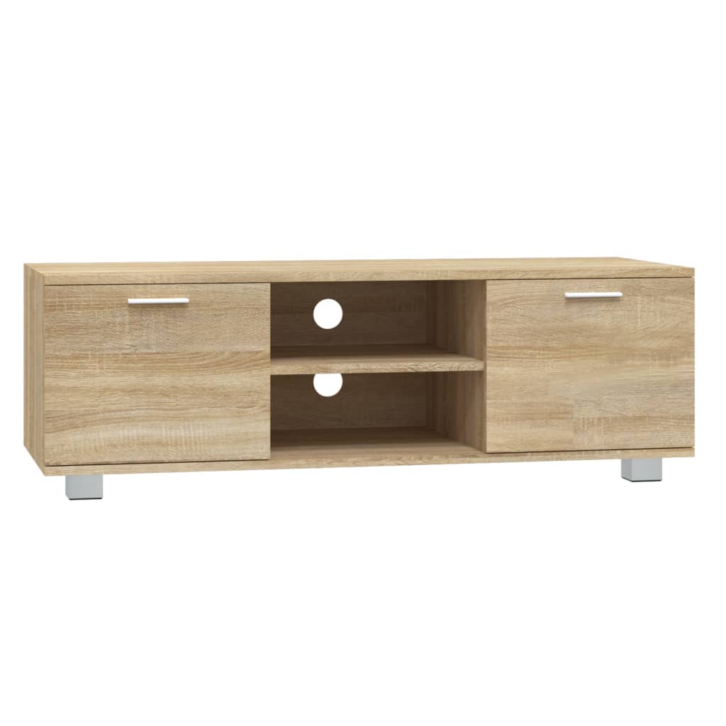 TV ormarić boja hrasta 120x40,5x35 cm od konstruiranog drva