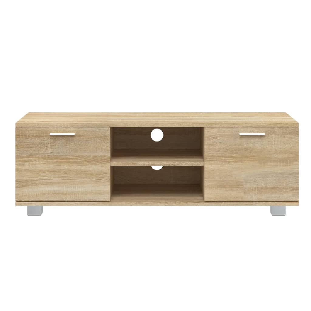 TV ormarić boja hrasta 120x40,5x35 cm od konstruiranog drva
