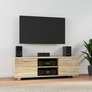 TV ormarić boja hrasta 120x40,5x35 cm od konstruiranog drva