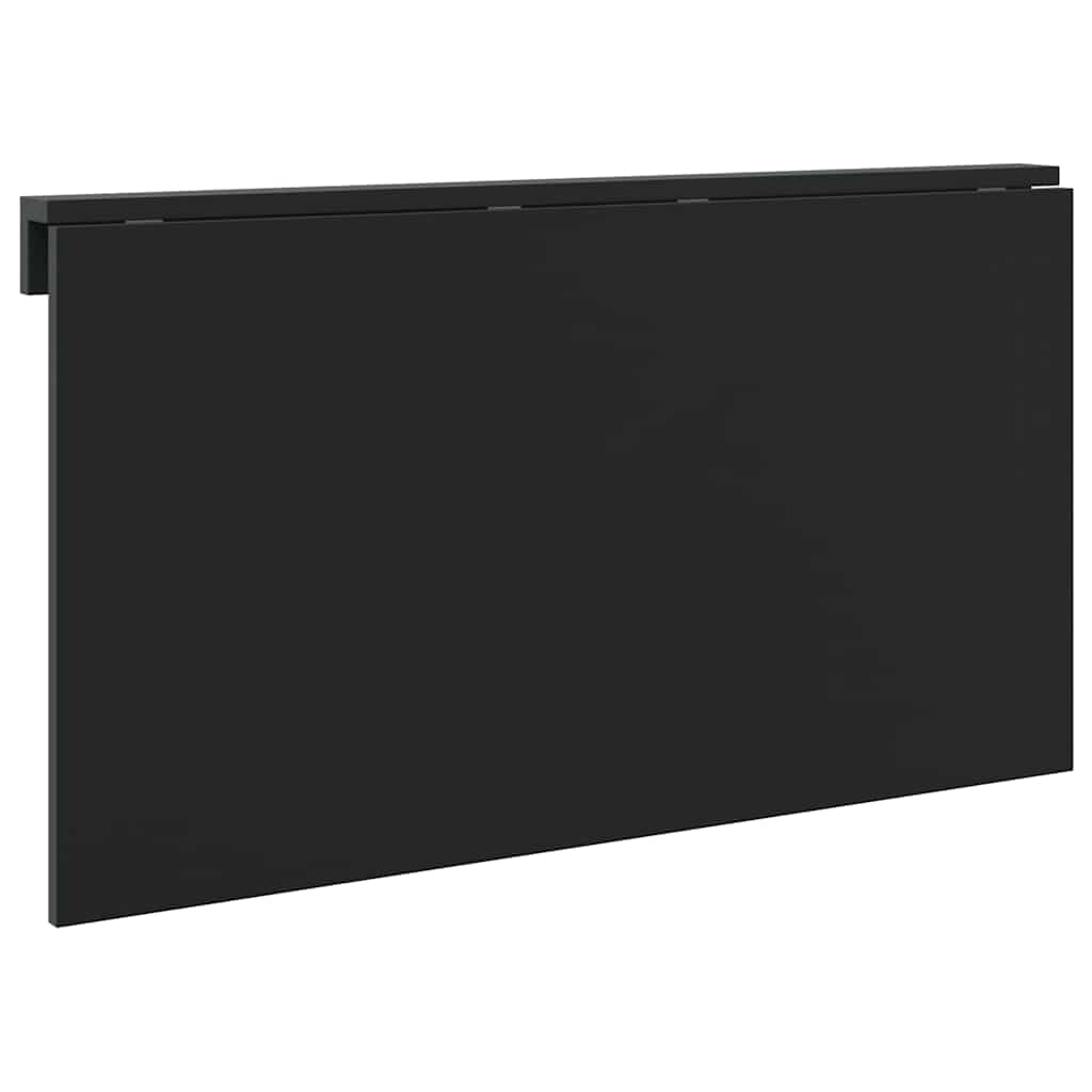 Sklopivi zidni stol crni 100 x 60 x 56 cm od konstruiranog drva