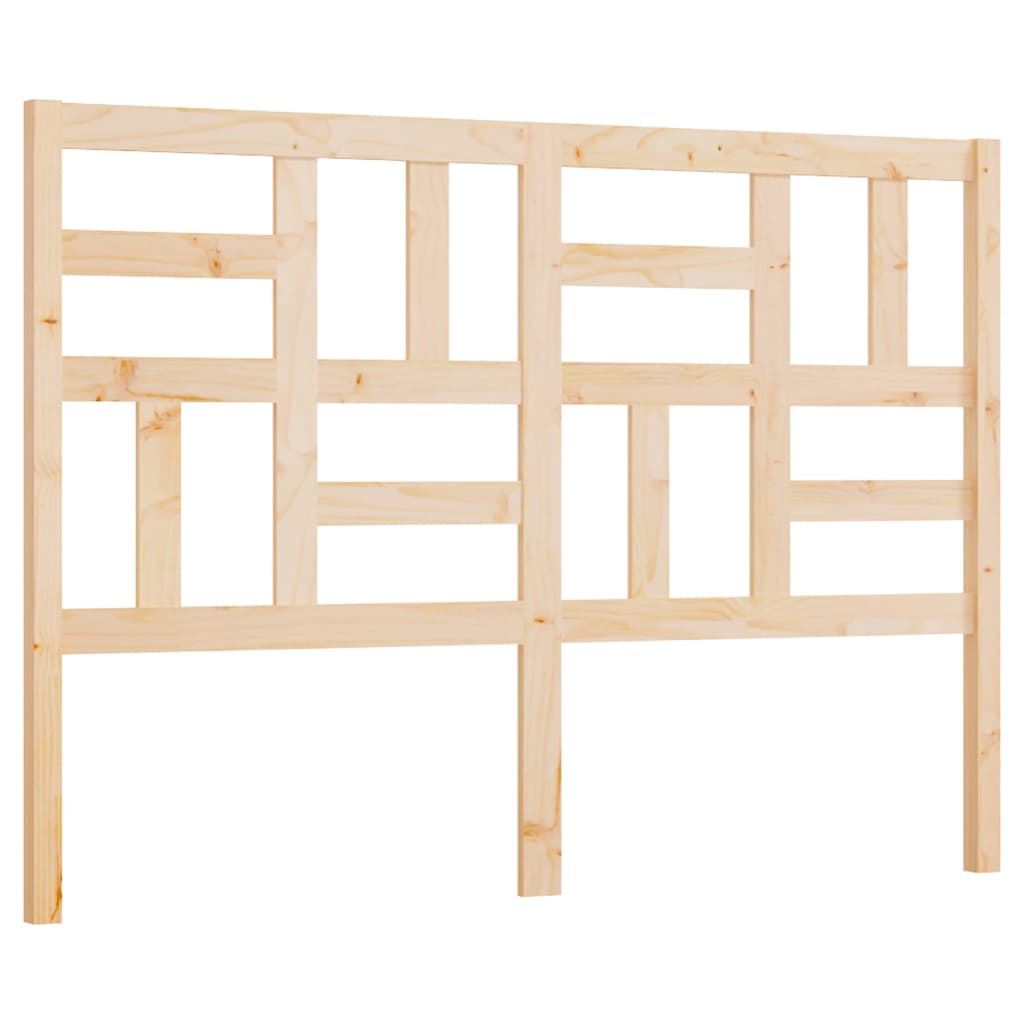 Uzglavlje za krevet 126 x 4 x 100 cm od masivne borovine