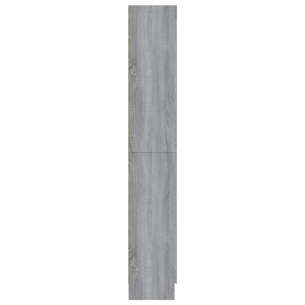 Vitrina boja sivog hrasta sonome 82,5 x 30,5 x 185 cm drvena
