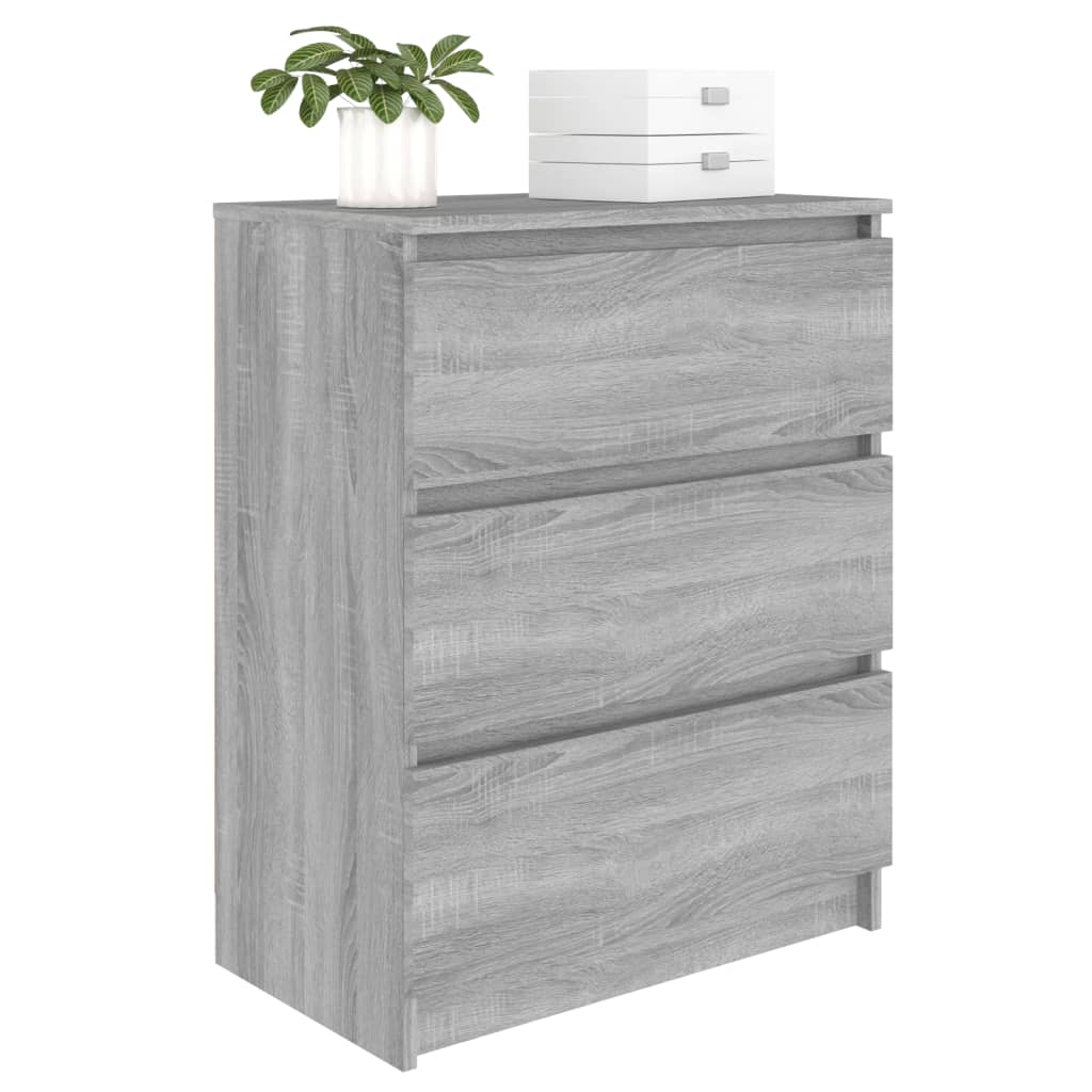 Komoda boja hrasta sonome 60 x 35 x 76 cm konstruirano drvo