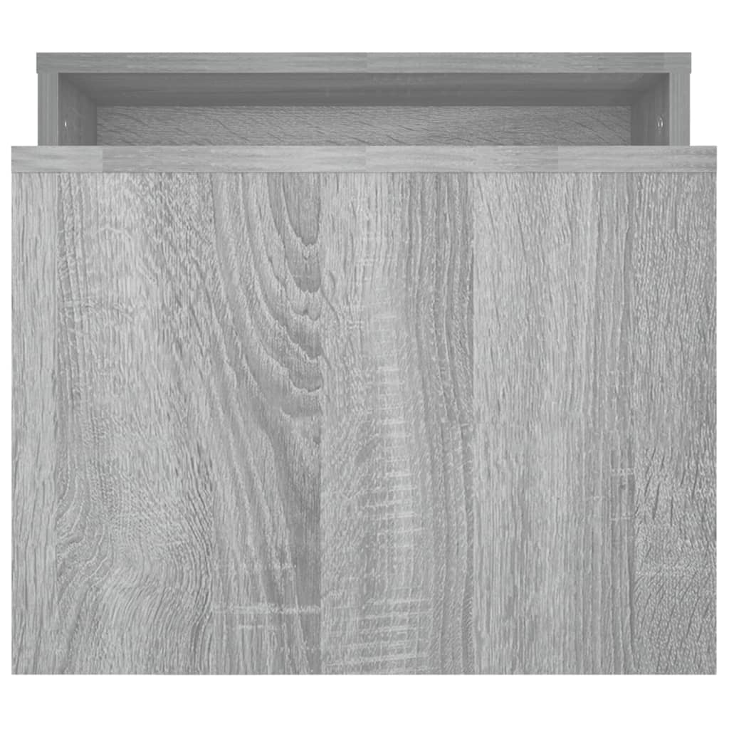 Set stolića za kavu boja hrasta 100x48x40cm konstruirano drvo