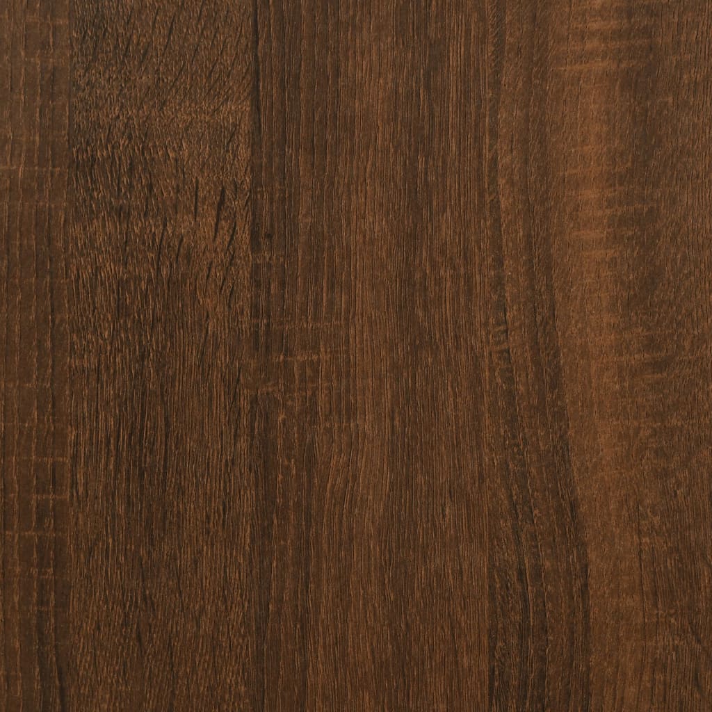 Set stolića za kavu boja hrasta 100x48x40 cm konstruirano drvo