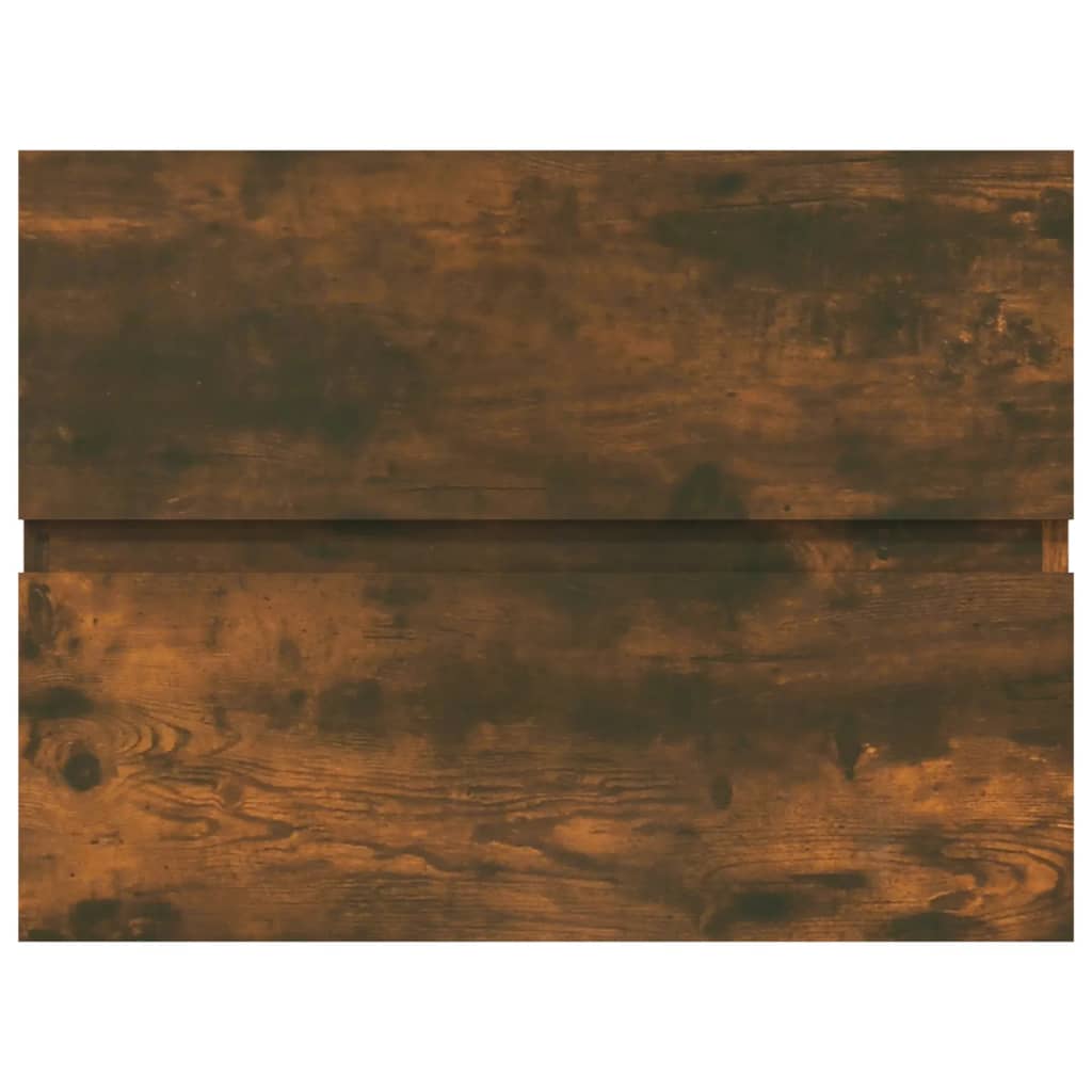 Ormarić za umivaonik boja dimljenog hrasta 60x38,5x45 cm drveni