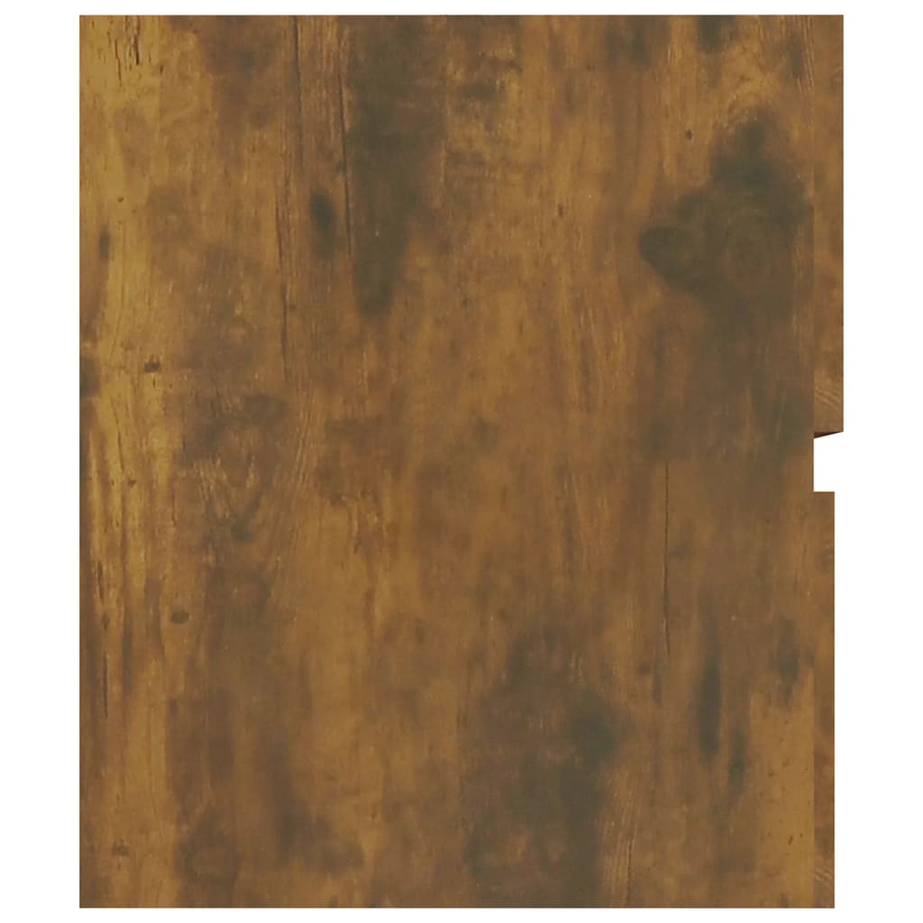 Ormarić za umivaonik boja dimljenog hrasta 90x38,5x45 cm drveni