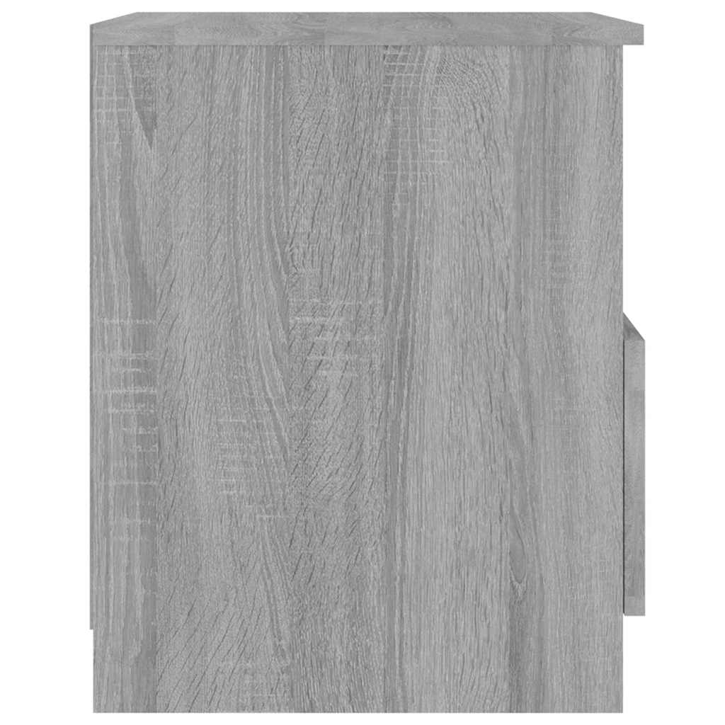 Noćni ormarići 2 kom boja hrasta 40x40x50 cm konstruirano drvo