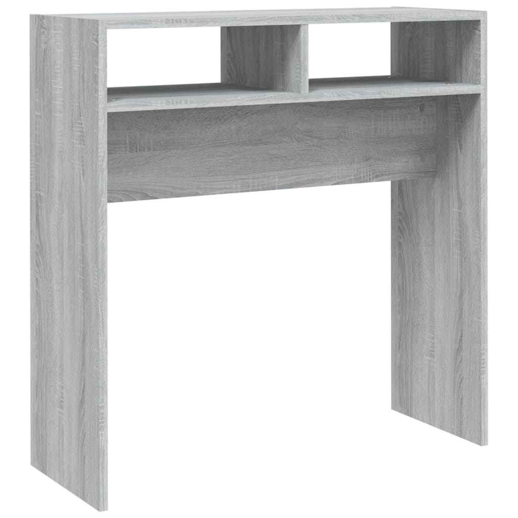 Konzolni stol boja hrasta sonome 78x30x80 cm konstruirano drvo