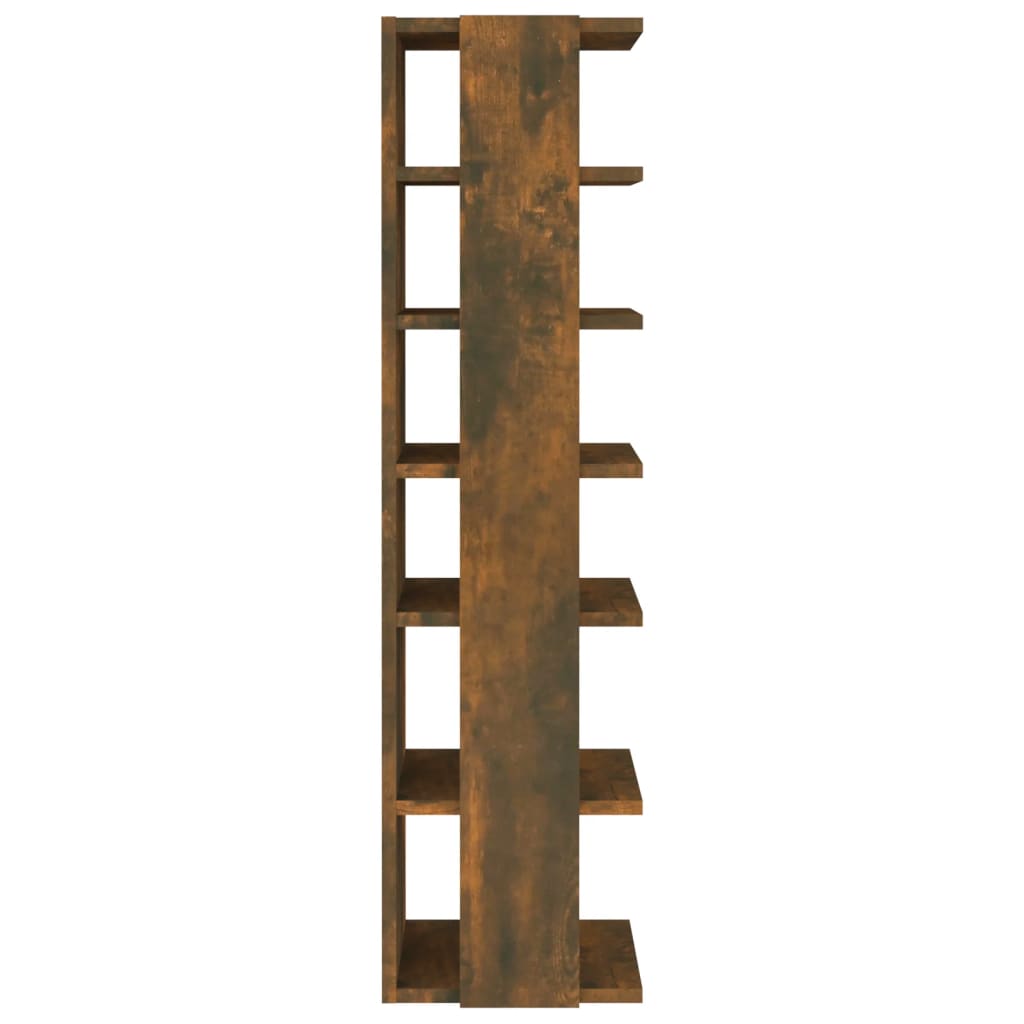Stalci za cipele 2 kom dimljeni hrast 27,5 x 27 x 102 cm drveni
