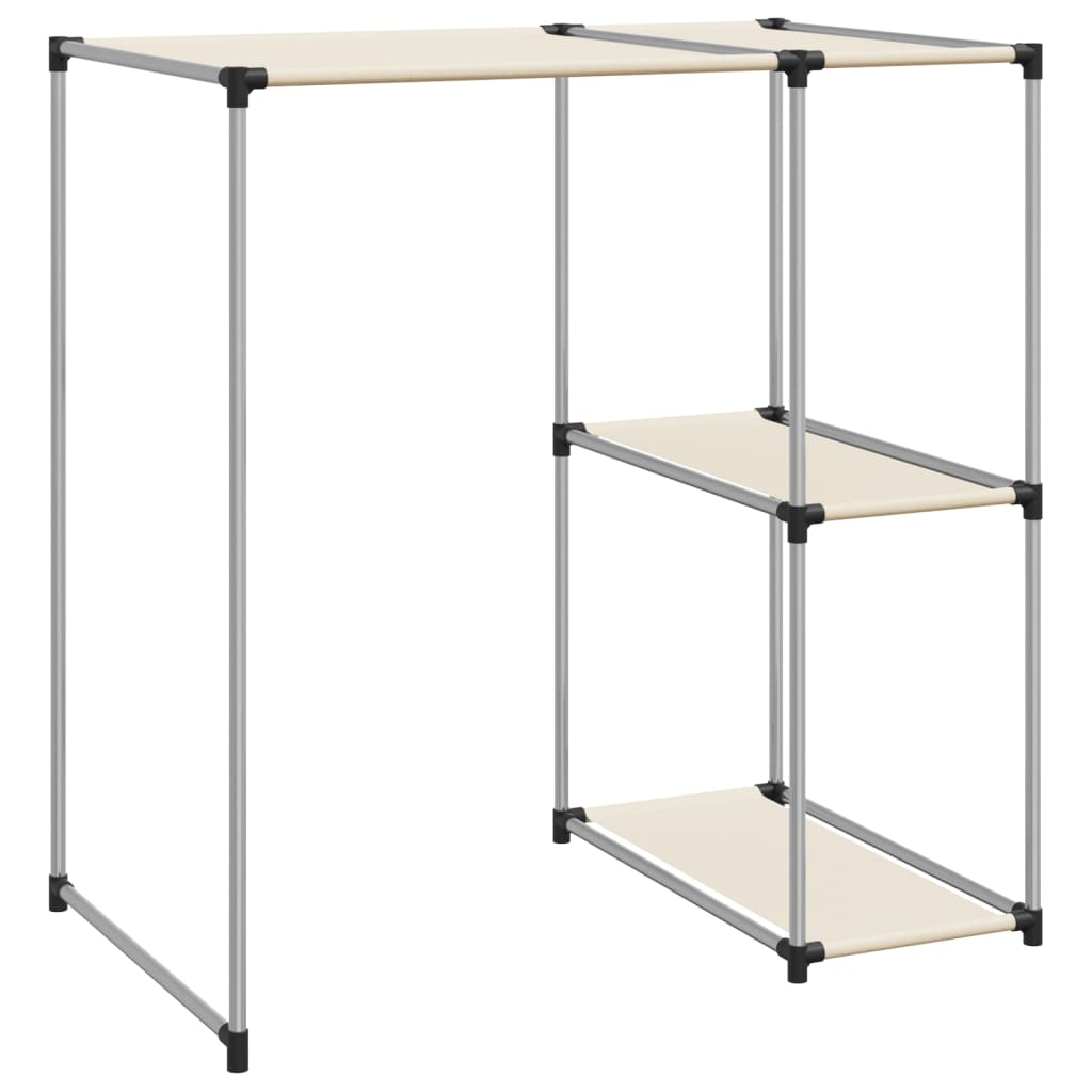 Stalak za pohranu iznad perilice krem 87x55x90,5 cm željezni