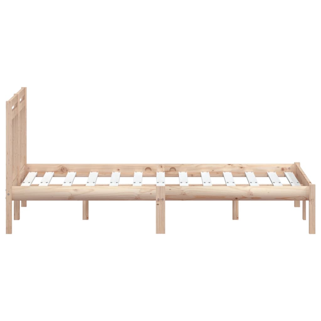 Okvir za krevet od masivnog drva 150x200 cm veliki bračni