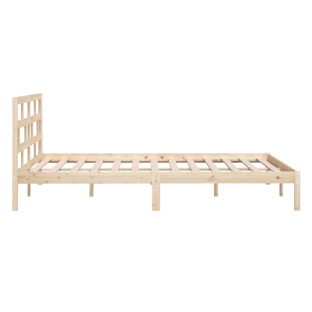 Okvir za krevet od masivne borovine 120 x 200 cm