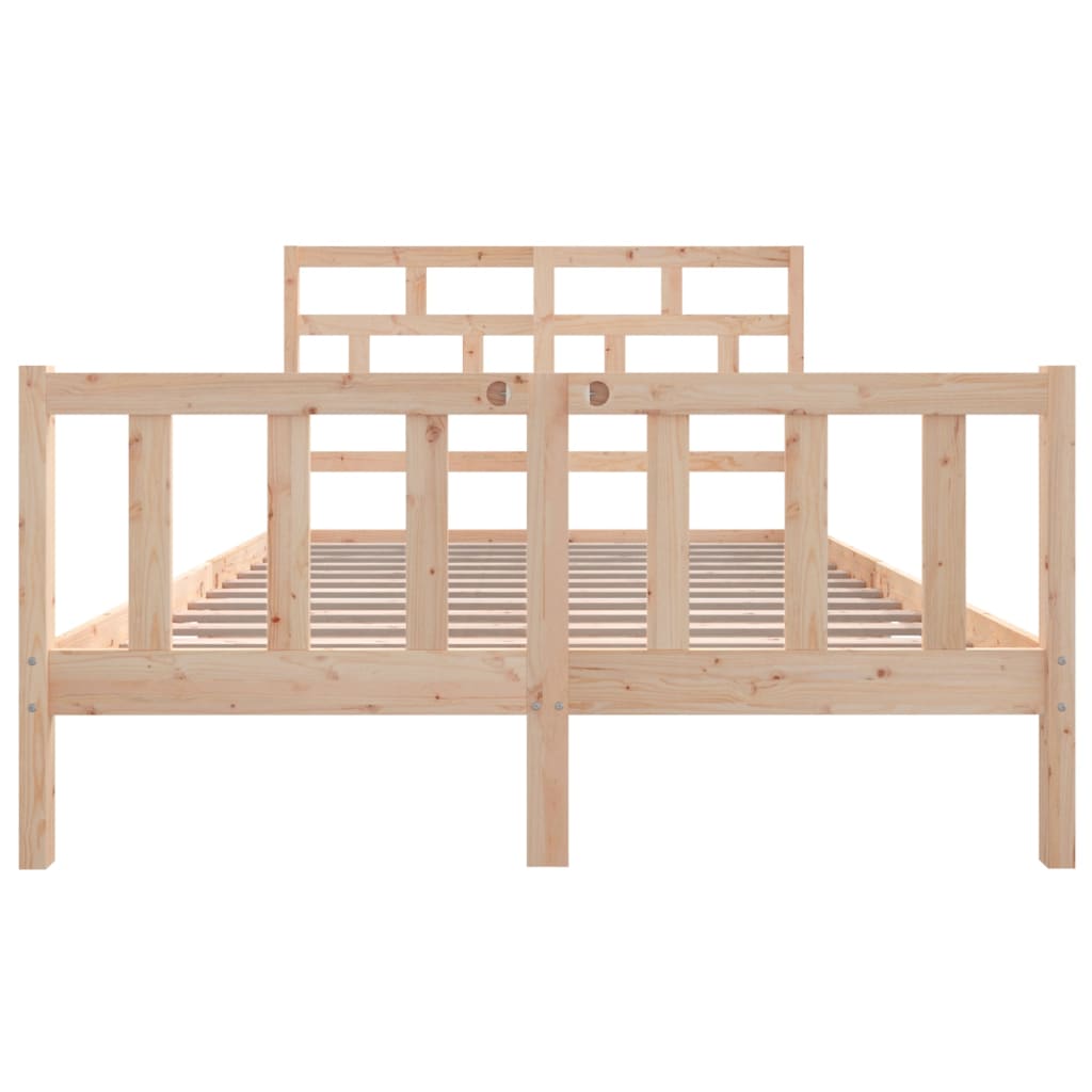Okvir za krevet od masivne borovine 160 x 200 cm