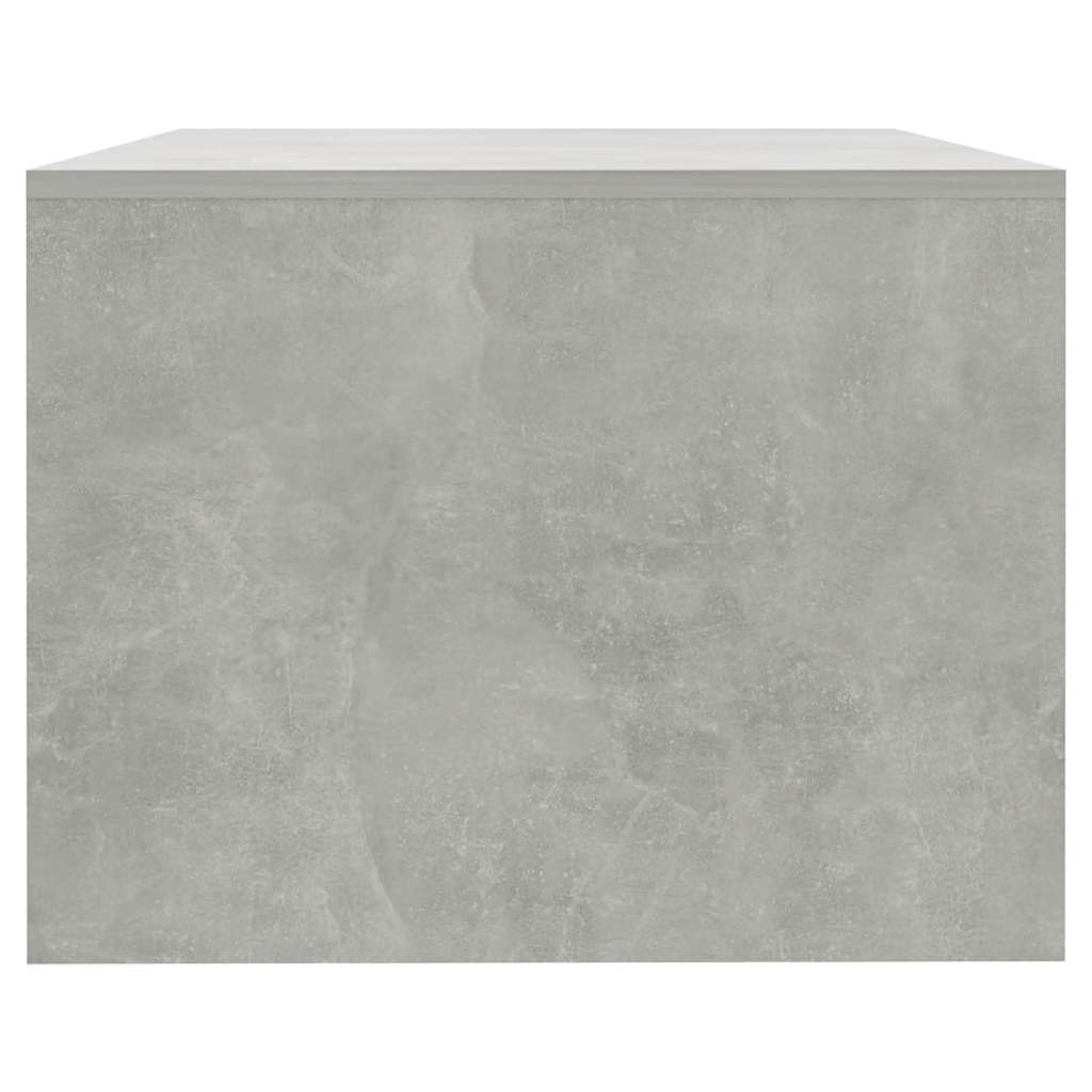 Stolić za kavu boja betona 102x55x42 cm konstruirano drvo