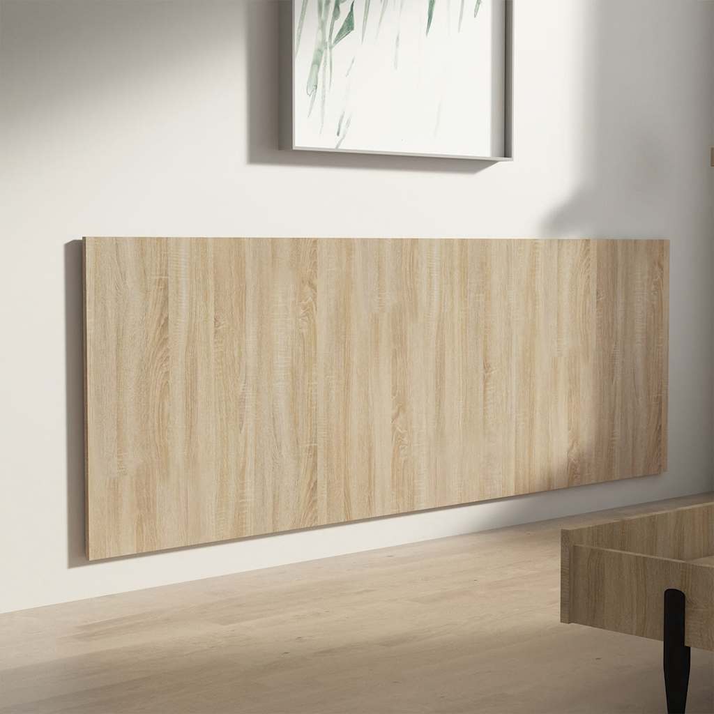 Uzglavlje za krevet boja hrasta sonome 240 x 1,5 x 80 cm drveno