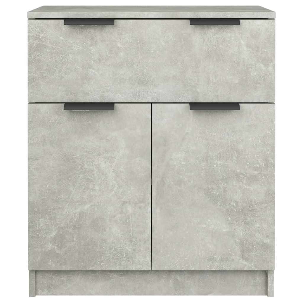 Komoda siva boja betona 60x30x70 cm od konstruiranog drva