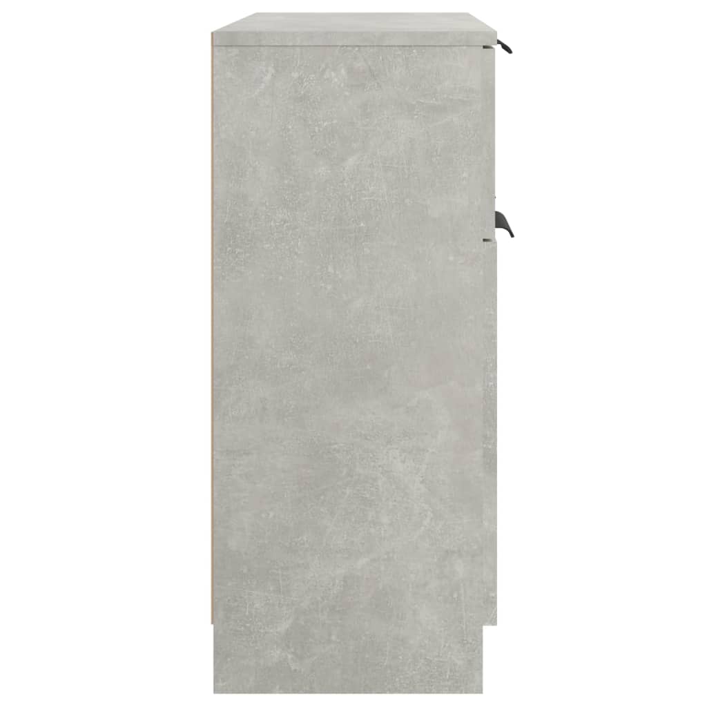 Komoda siva boja betona 60x30x70 cm od konstruiranog drva