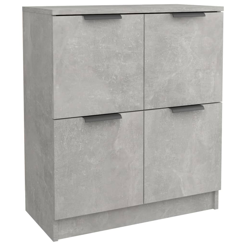 Komoda siva boja betona 60x30x70 cm od konstruiranog drva