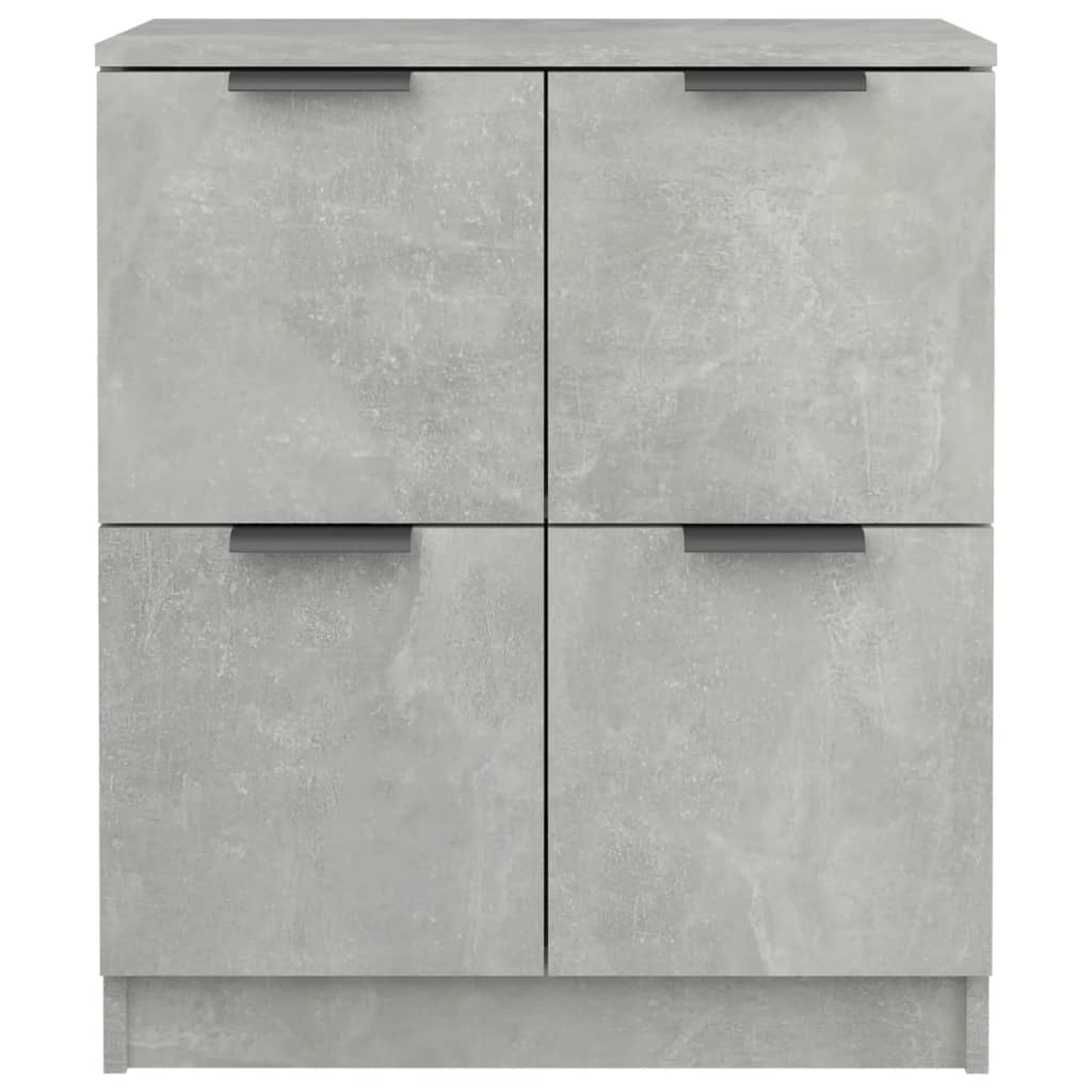 Komoda siva boja betona 60x30x70 cm od konstruiranog drva