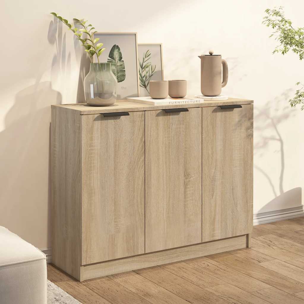 Komoda boja hrasta sonome 90,5x30x70 cm od konstruiranog drva