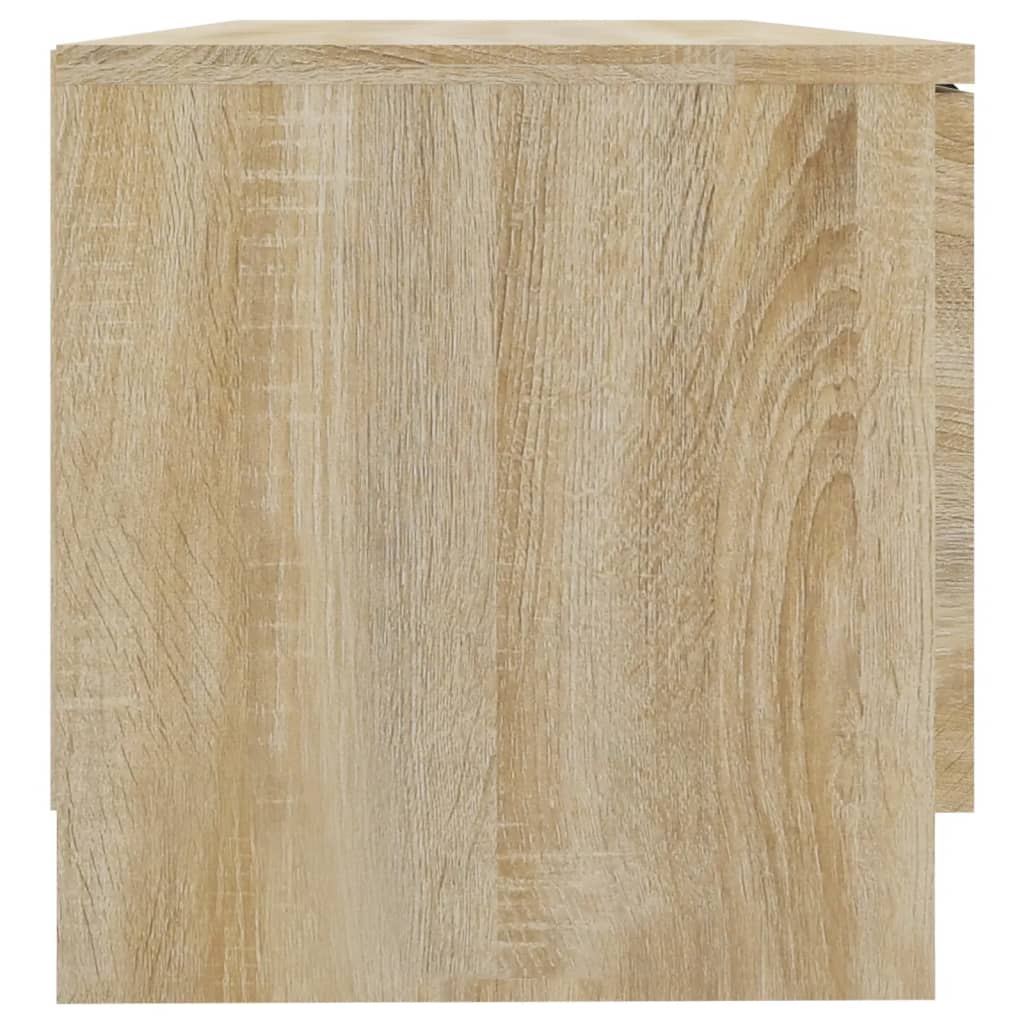 TV ormarić boja hrasta 80x35x36,5 cm od konstruiranog drva