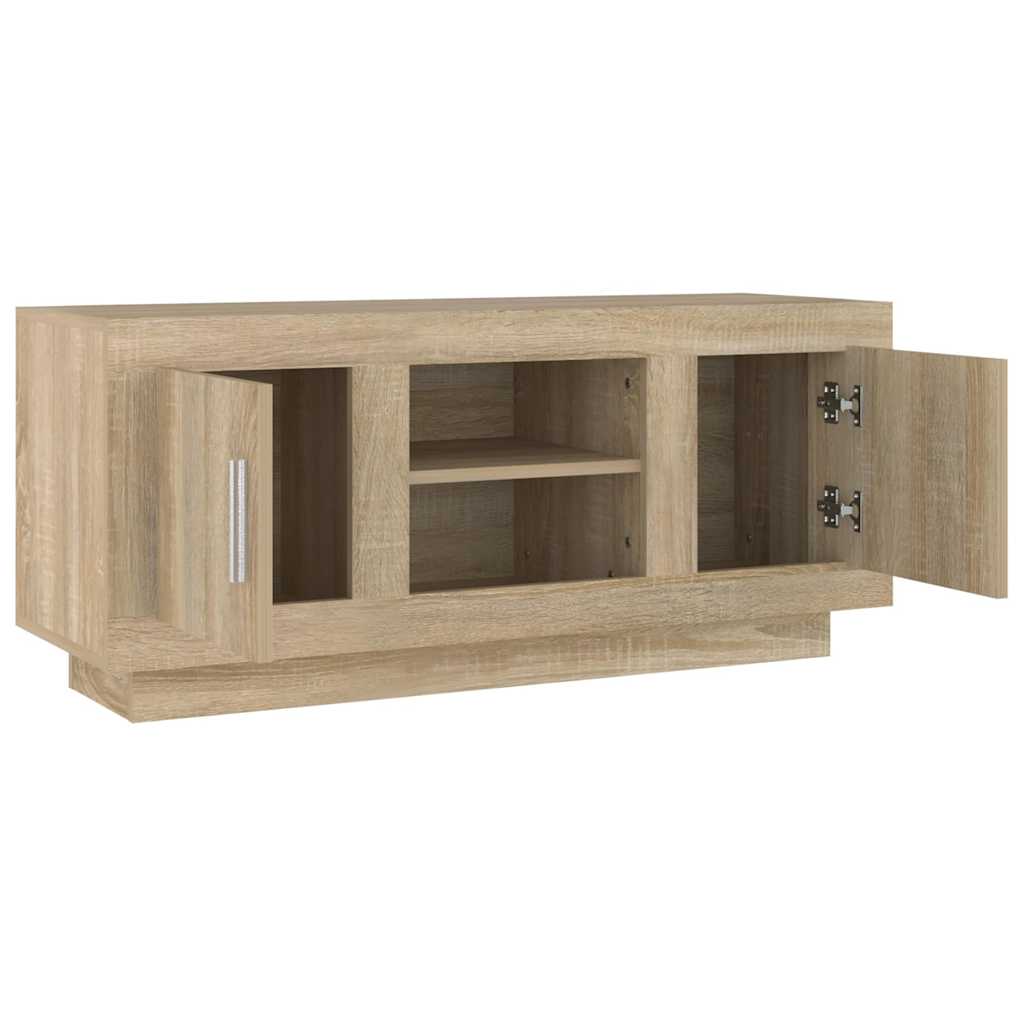 TV ormarić boja hrasta 102x35x45 cm od konstruiranog drva