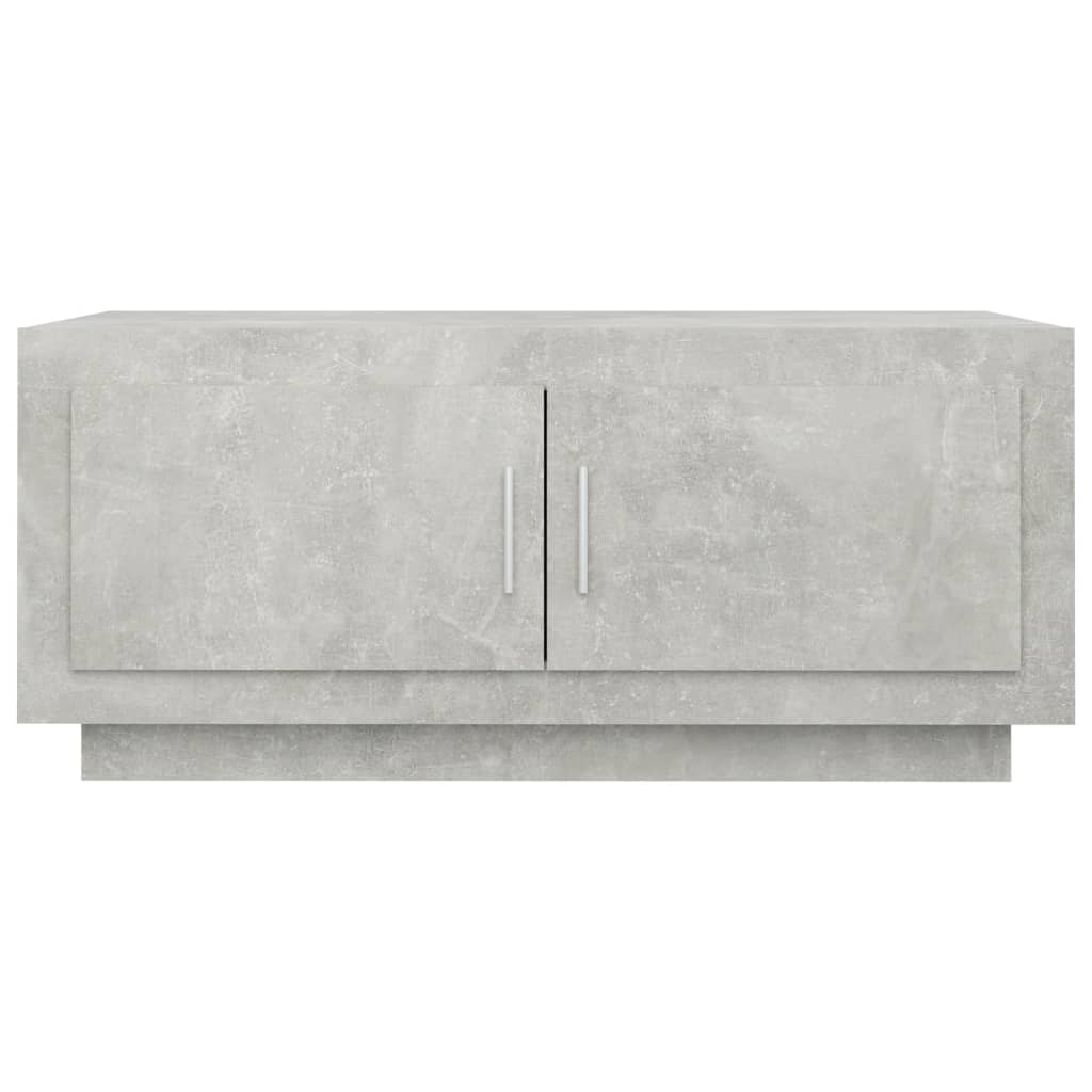 Stolić za kavu boja betona 102 x 50 x 45 cm konstruirano drvo