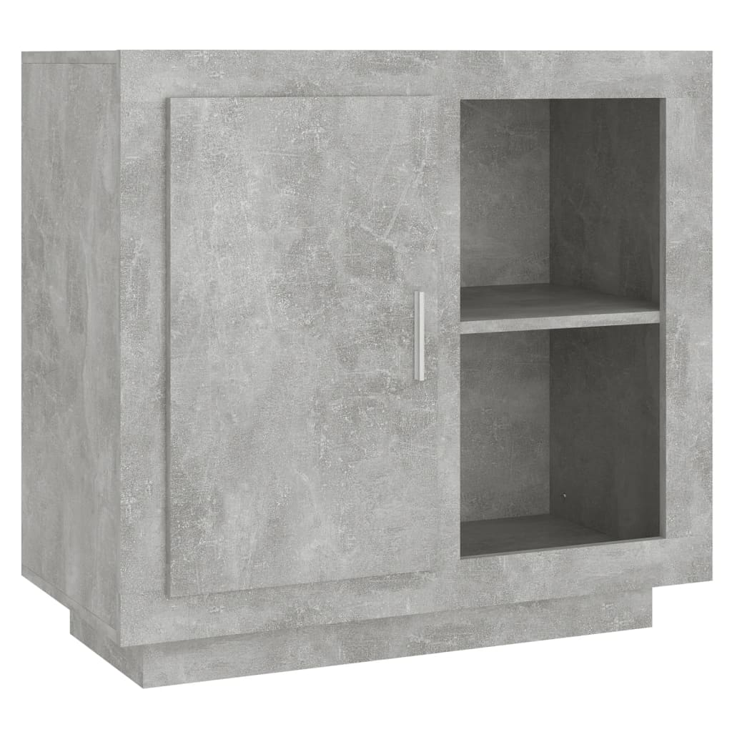 Komoda siva boja betona 80x40x75 cm