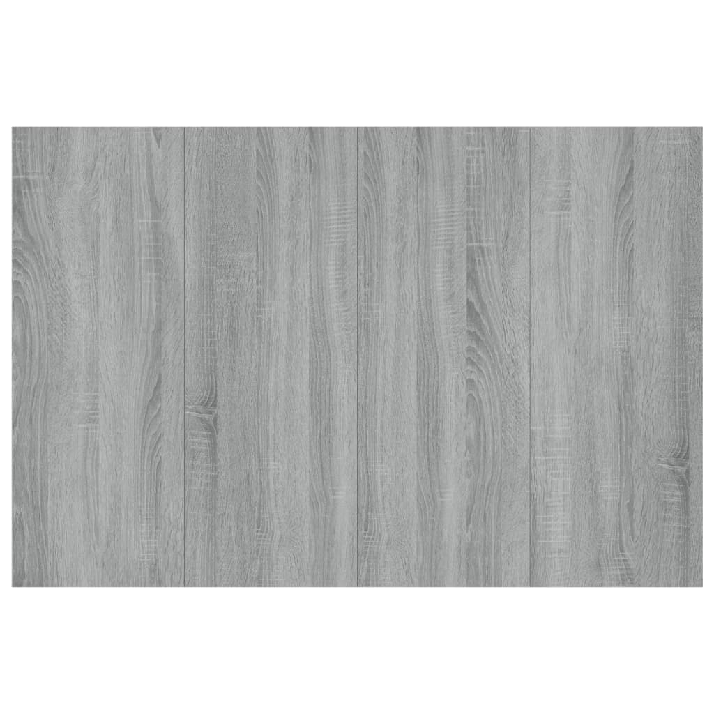 Uzglavlje za krevet boja hrasta 120x1,5x80 cm konstruirano drvo