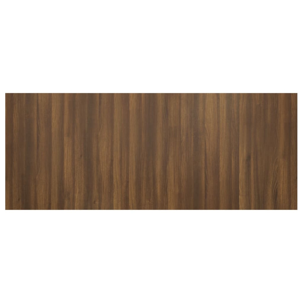 Uzglavlje za krevet boja smeđeg hrasta 200 x 1,5 x 80 cm drveno