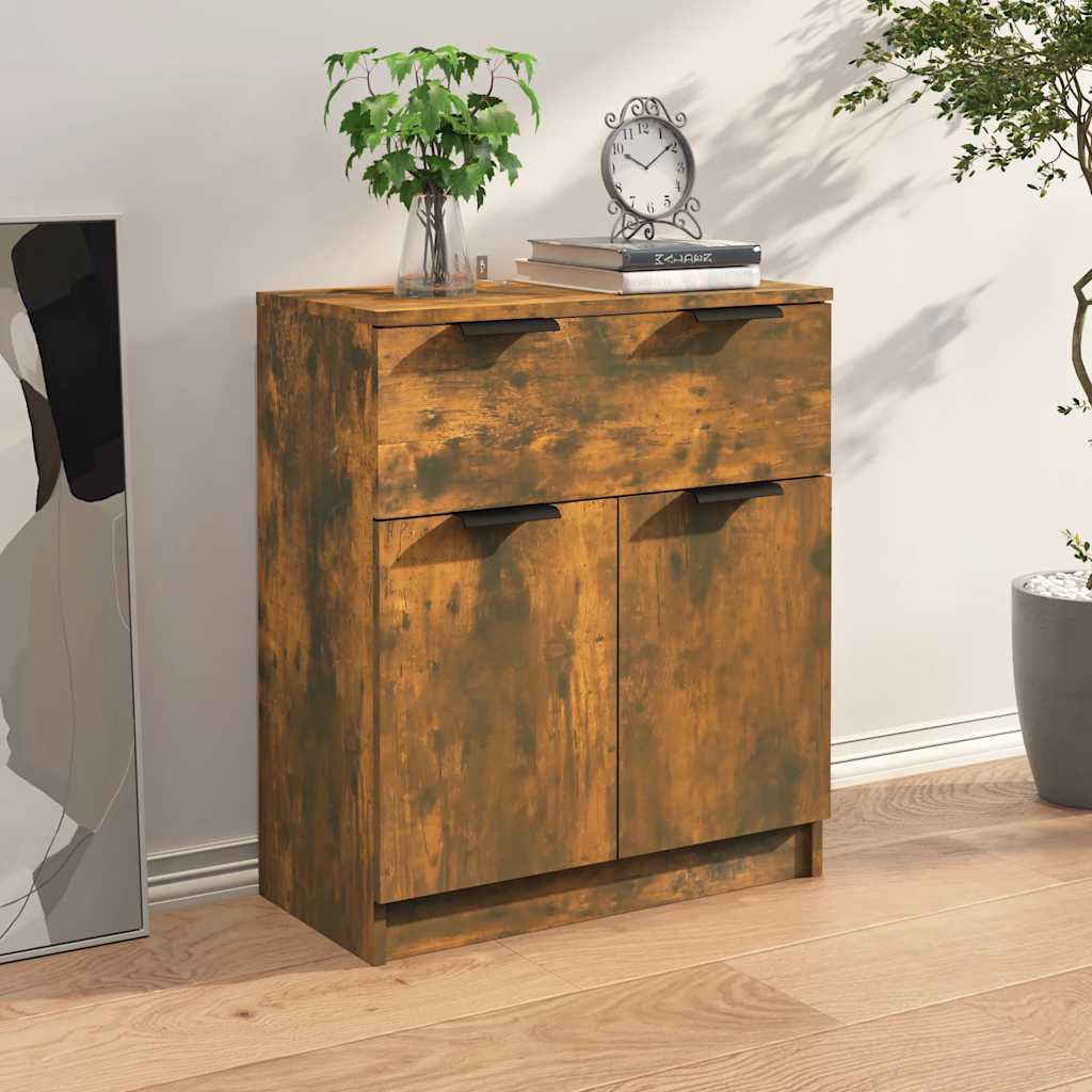Komoda boja dimljenog hrasta 60x30x70 cm od konstruiranog drva