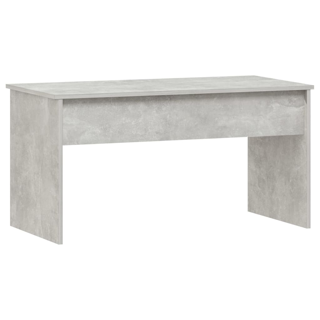 Stolić za kavu boja betona 102x50,5x52,5 cm konstruirano drvo