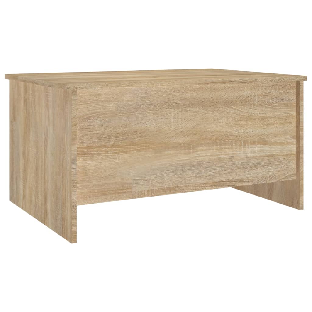 Stolić za kavu boja hrasta 80x55,5x41,5 cm konstruirano drvo