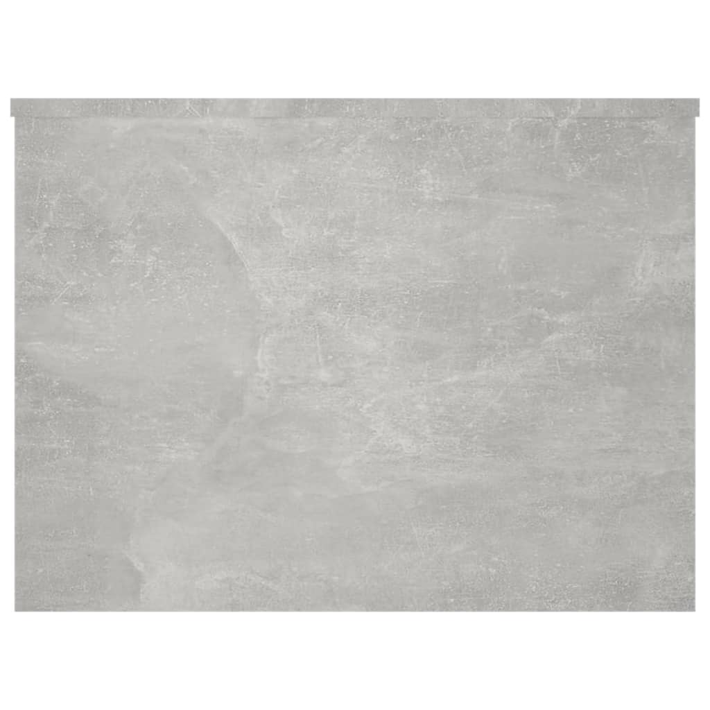 Stolić za kavu boja betona 80x55,5x41,5 cm konstruirano drvo