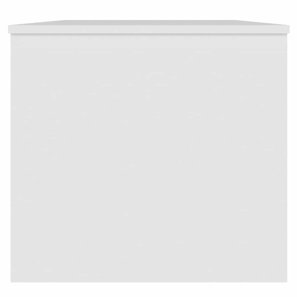Stolić za kavu bijeli 102x50,5x46,5 cm od konstruiranog drva