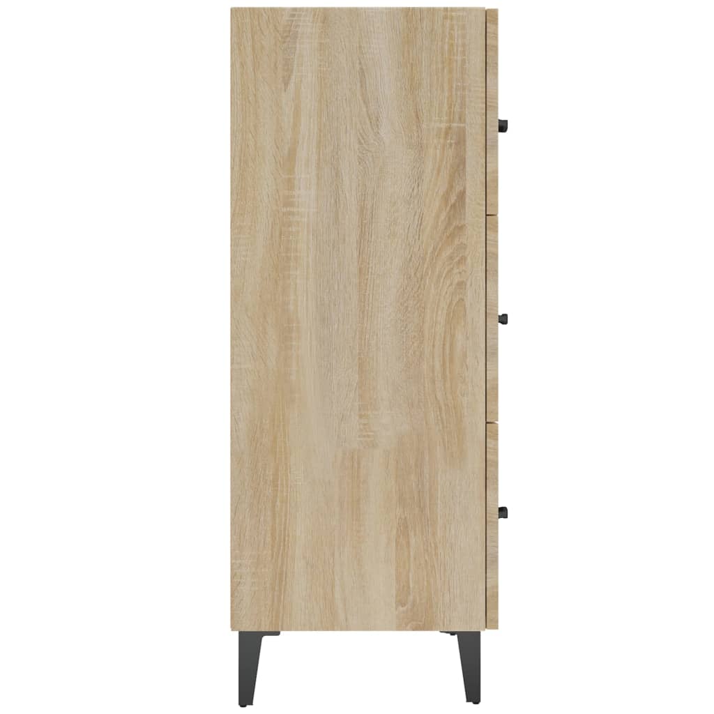 Komoda boja hrasta sonome 69,5x34x90 cm od konstruiranog drva