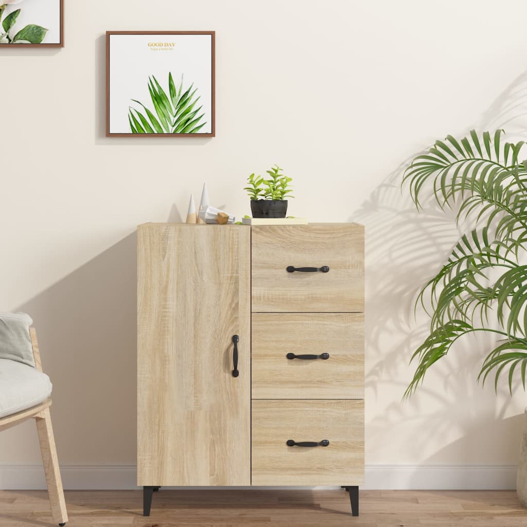 Komoda boja hrasta sonome 69,5x34x90 cm od konstruiranog drva