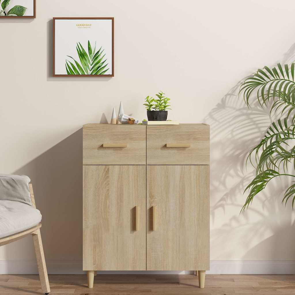 Komoda boja hrasta sonome 69,5x34x89 cm od konstruiranog drva