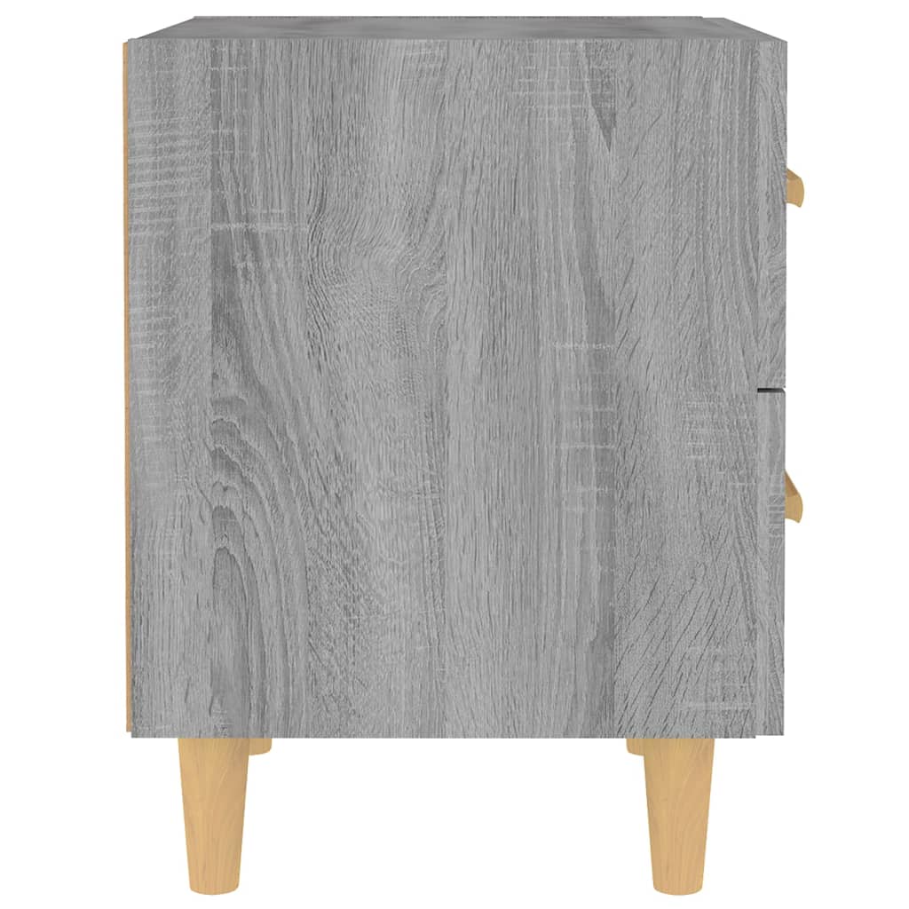 Noćni ormarić siva boja hrasta 40x35x47,5 cm