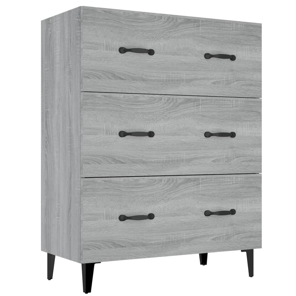 Komoda boja hrasta sonome 69,5 x 34 x 90 cm konstruirano drvo