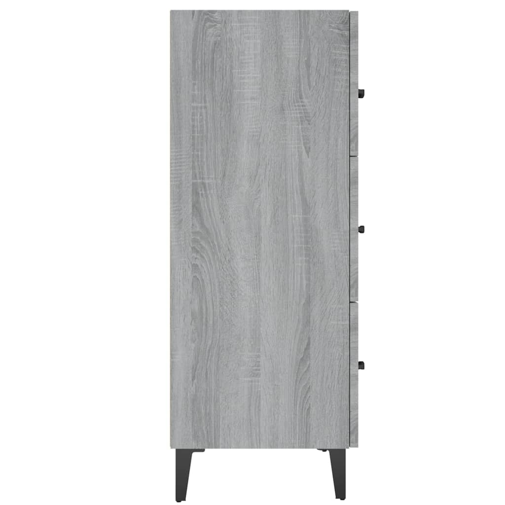 Komoda boja hrasta sonome 69,5 x 34 x 90 cm konstruirano drvo