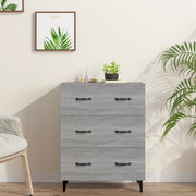Komoda boja hrasta sonome 69,5 x 34 x 90 cm konstruirano drvo