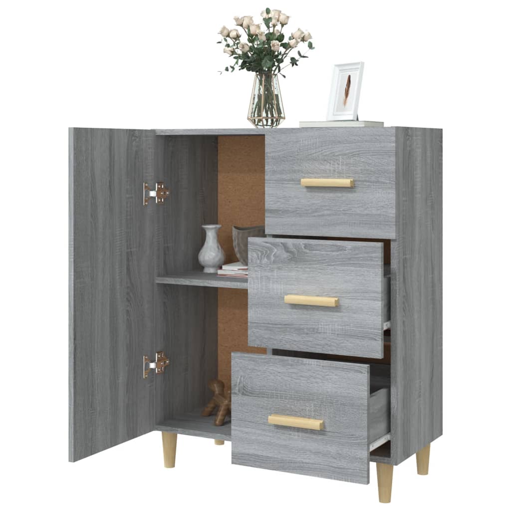Komoda boja hrasta sonome 69,5 x 34 x 90 cm konstruirano drvo