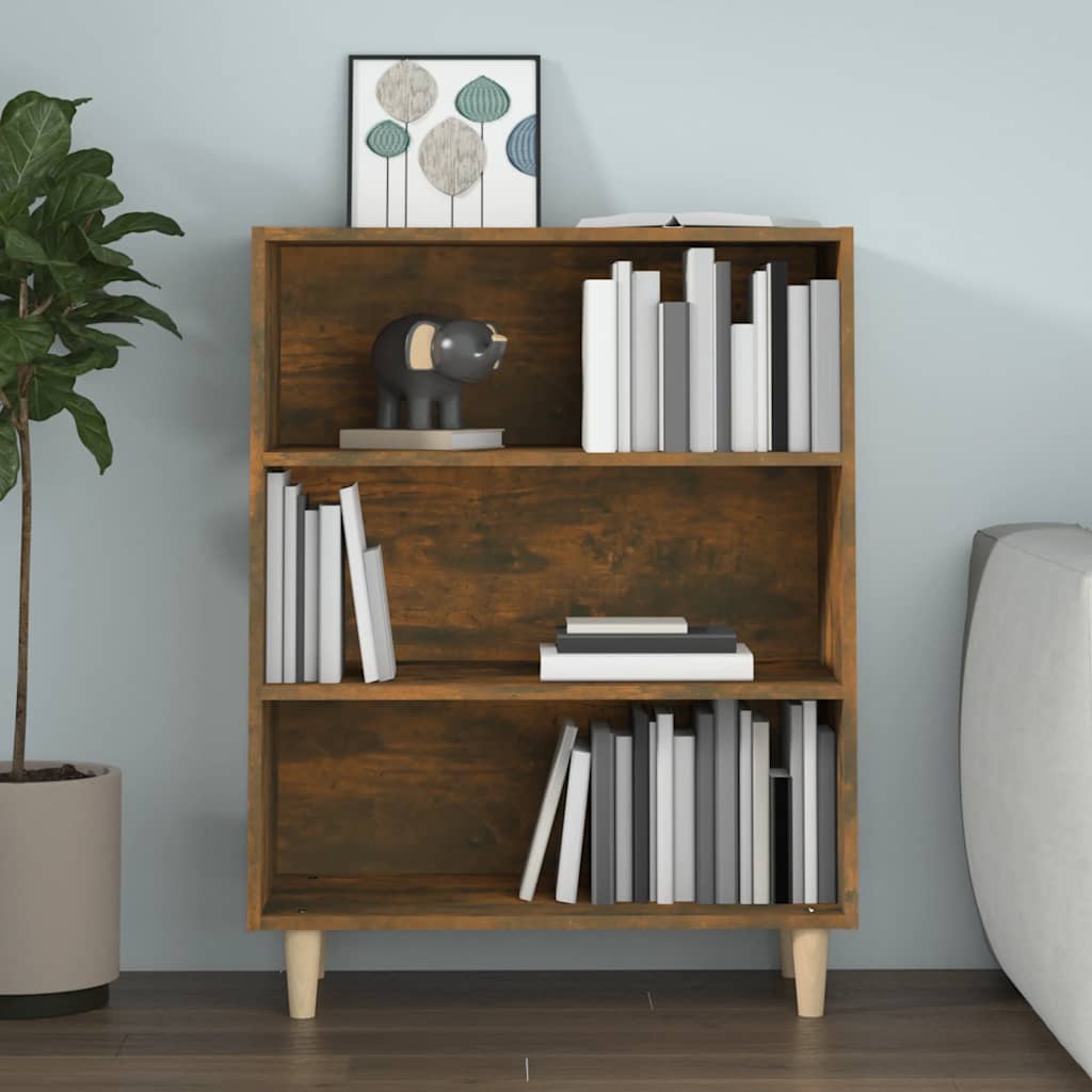 Komoda boja dimljenog hrasta 69,5x32,5x90 cm konstruirano drvo