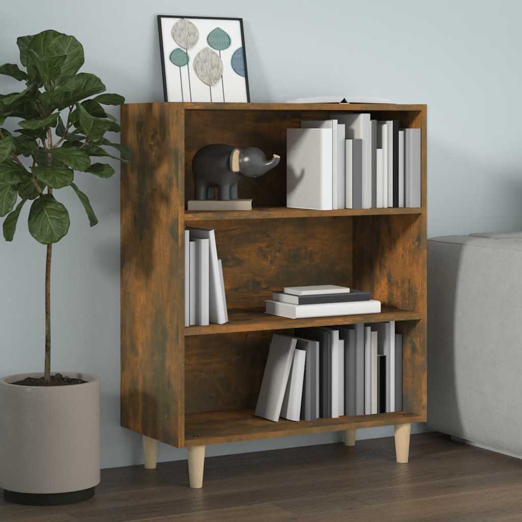 Komoda boja dimljenog hrasta 69,5x32,5x90 cm konstruirano drvo