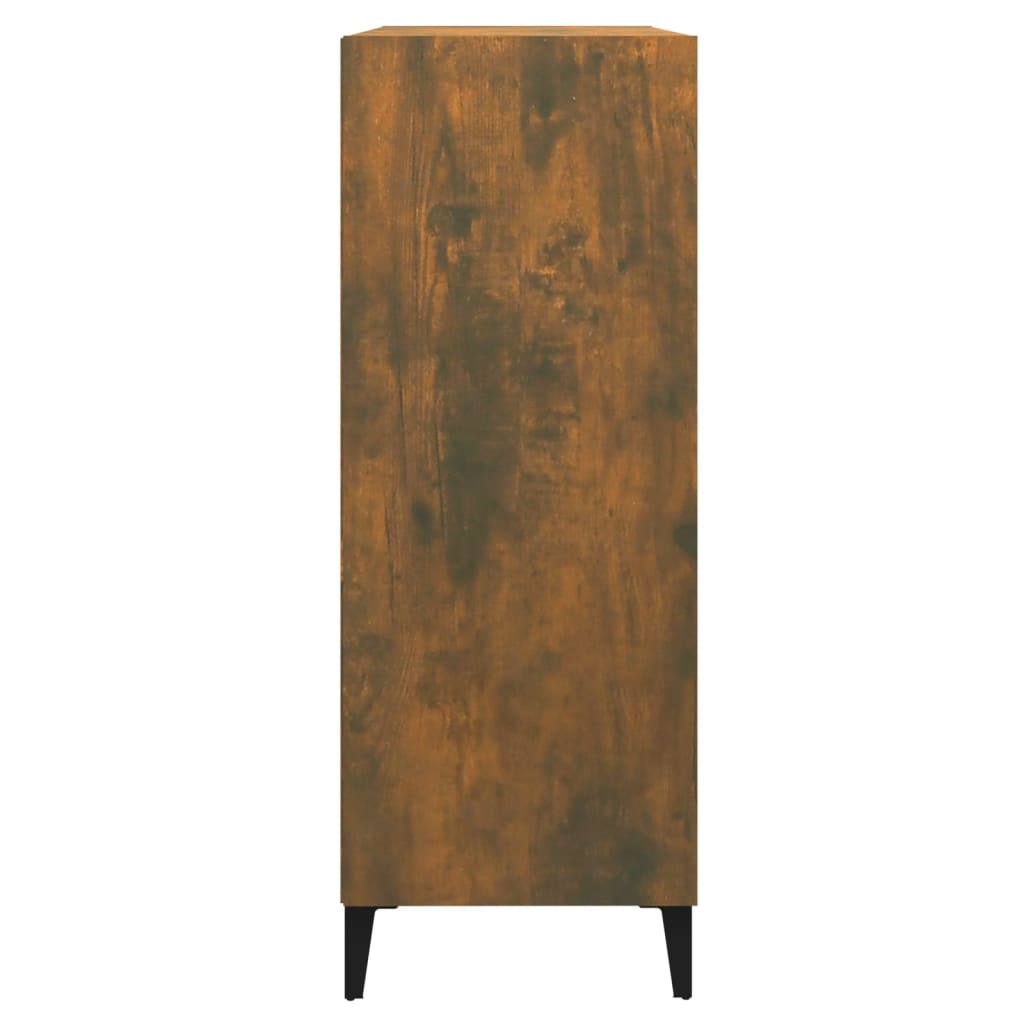 Komoda boja dimljenog hrasta 69,5x32,5x90 cm konstruirano drvo