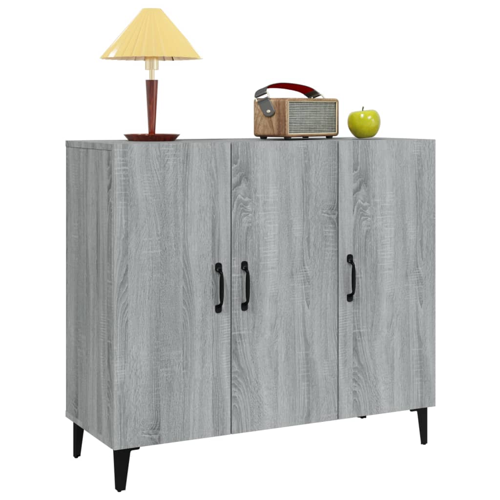 Komoda boja hrasta sonome 90 x 34 x 80 cm konstruirano drvo