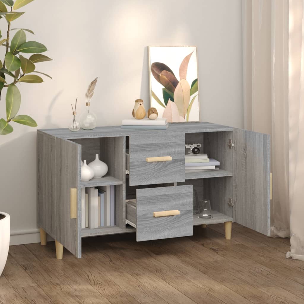 Komoda boja hrasta sonome 100 x 36 x 60 cm konstruirano drvo