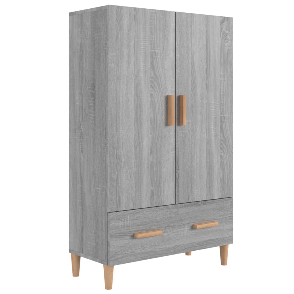 Visoka komoda boja hrasta sonome 70x31x115 cm konstruirano drvo